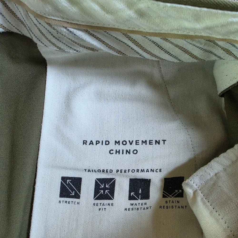 Banana Republic Pants‎ Mens 30/32 Agave Green Mason Athletic Tapered Stretch